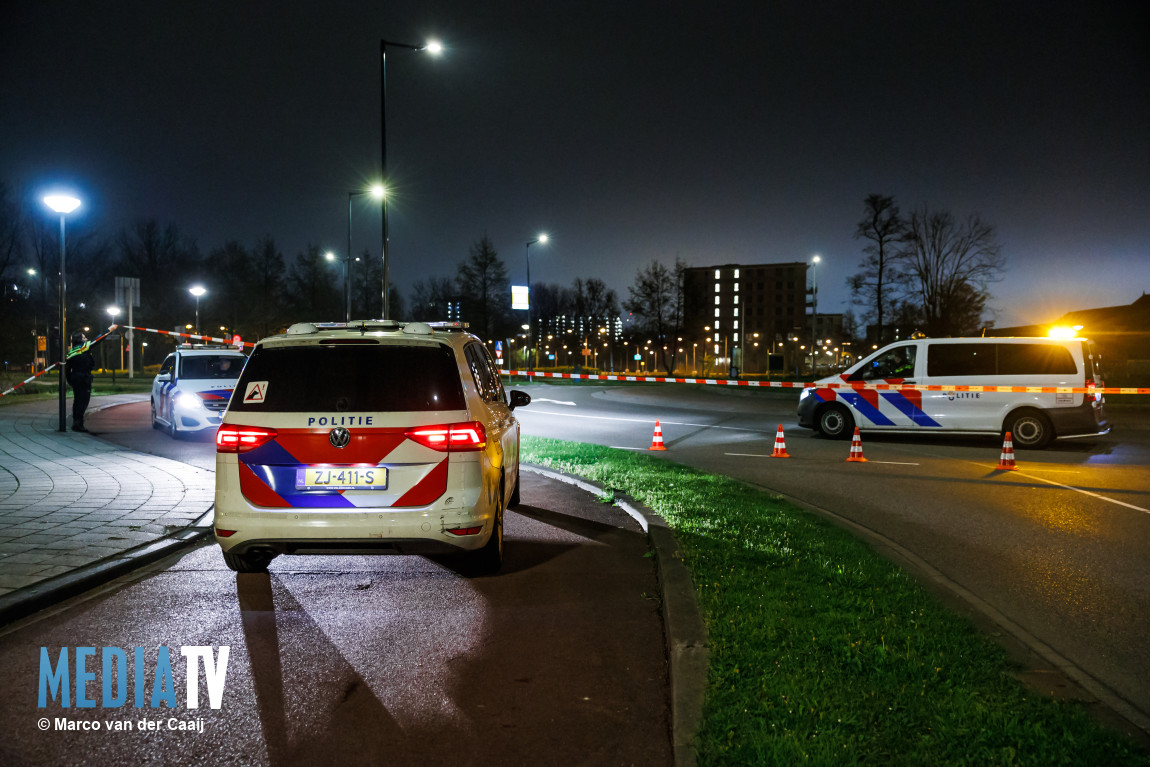 Achtervolging vanuit Vlaardingen eindigt in aanhouding bij Hargalaan Schiedam