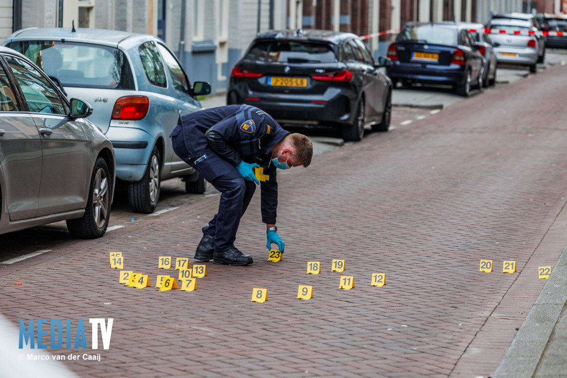 Opnieuw geweldsincident in de Van Speykstraat Rotterdam, ditmaal een portiek beschoten (video)