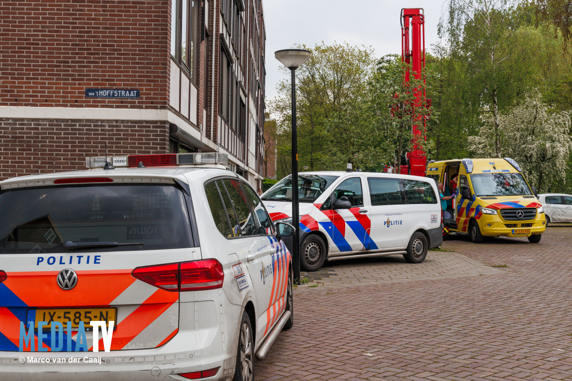 Man zwaargewond aangehouden bij ruzie in woning Van Het Hoffstraat Vlaardingen