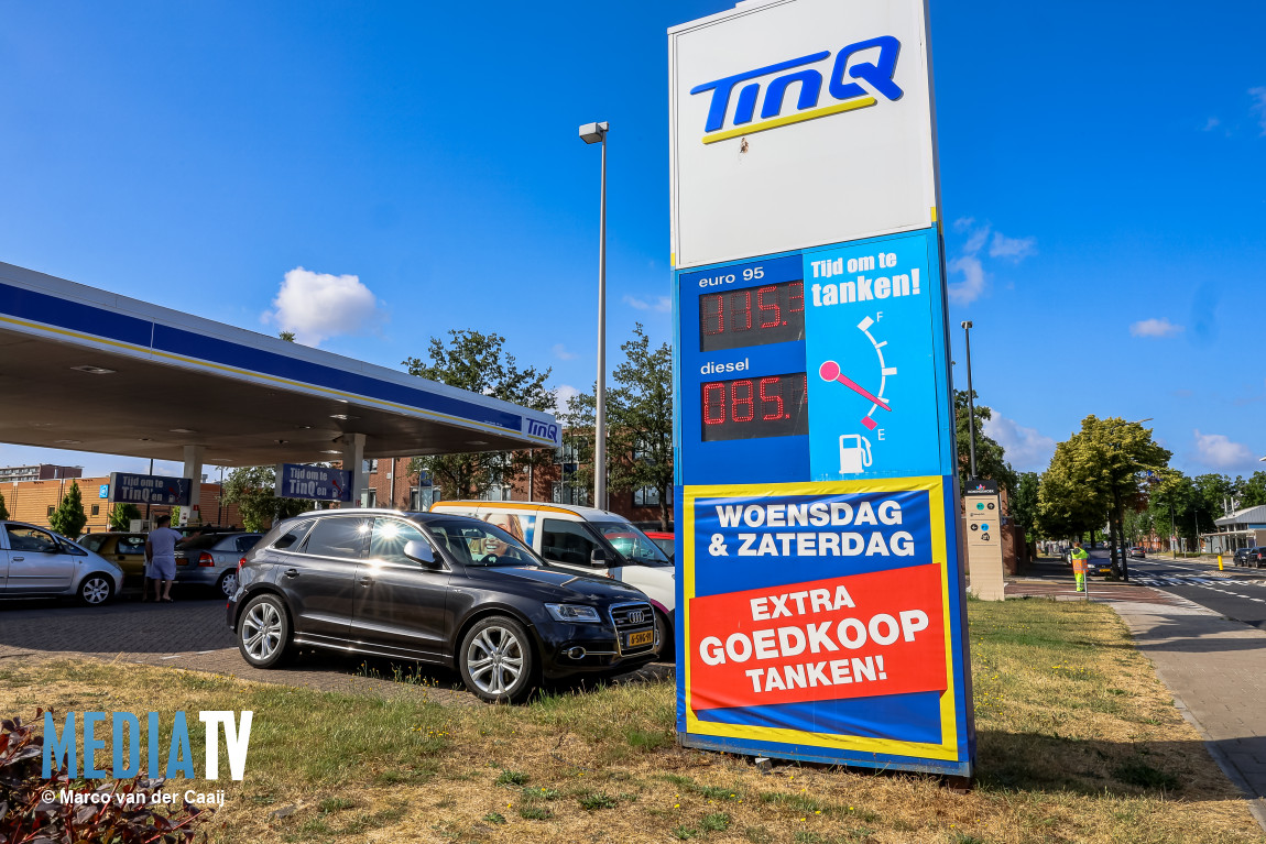 Tinq tankstation stunt met brandstofprijzen van 22 jaar geleden Koningshoek Maassluis