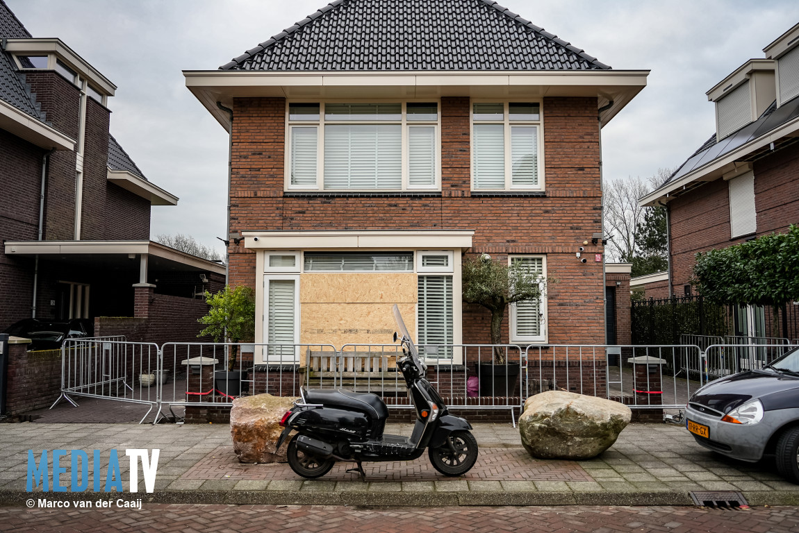 Opnieuw explosie bij woning van loodgieter Gretha Hofstralaan Vlaardingen