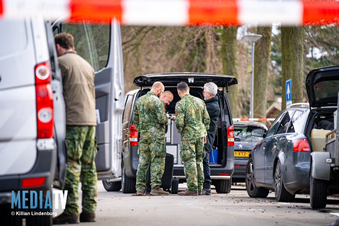 Aanhouding na aantreffen explosief in woning Aarnoudstraat Rotterdam