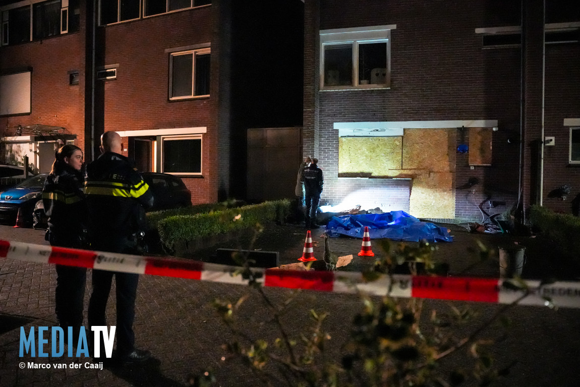 Schade bij woning na tweede keer explosie Heelmeesterstraat Schiedam