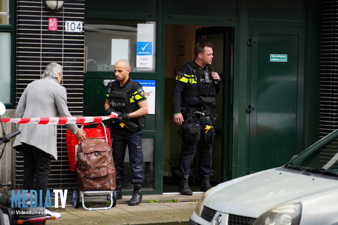 Twee gewonden bij steekpartij in zorginstelling 1e Pijnackerstraat Rotterdam