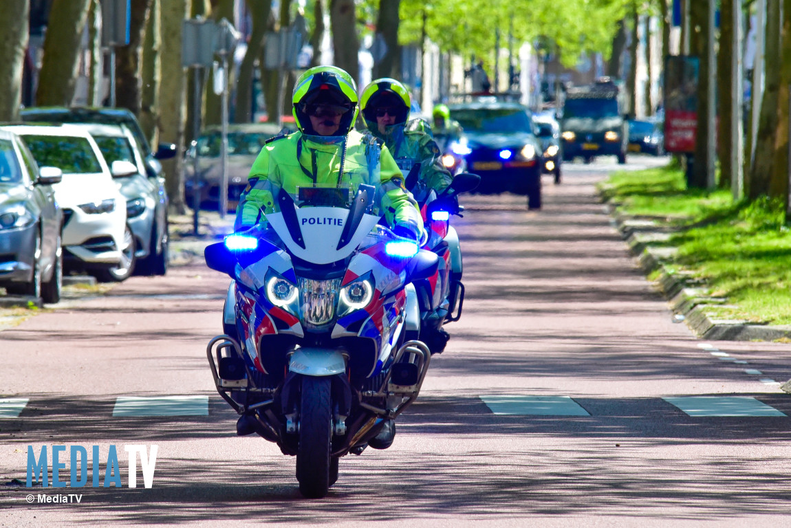 Dollemansrit door meerdere politieregio's eindigt in Amsterdam