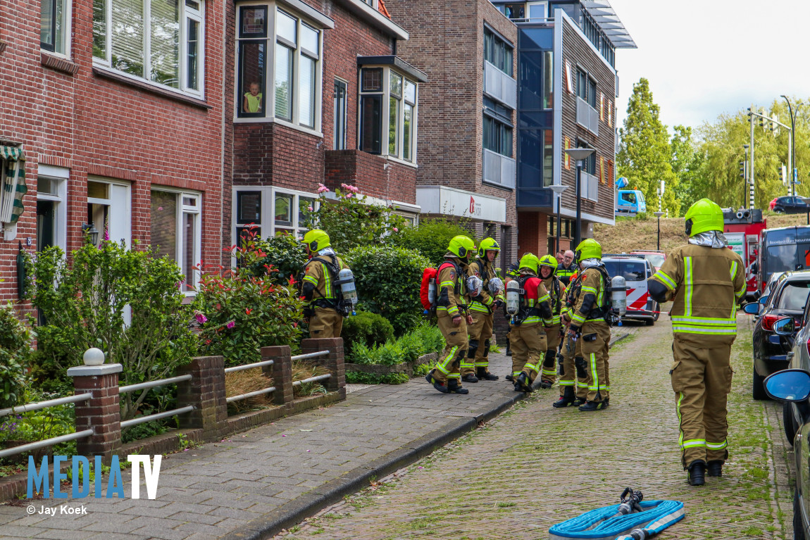 Meerdere woningen ontruimd na sterke gaslucht Van der Horststraat Maassluis