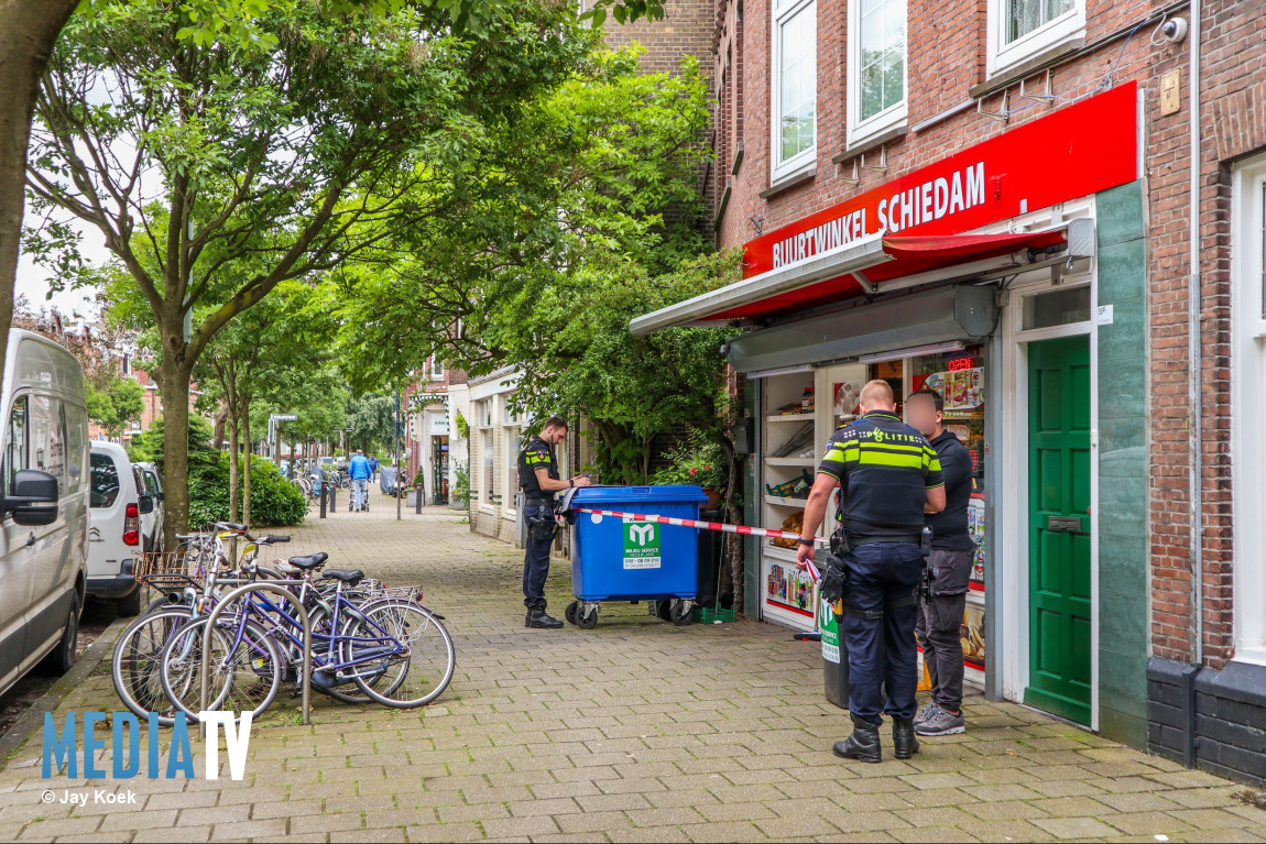 Verdachte overval  Sint Liduinastraat Schiedam meldt zich bij politie