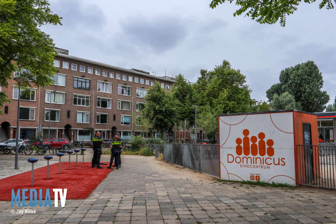 Basisschool blijft dicht na oproep tot gewelddadige demonstratie Noorderhavenkade Rotterdam