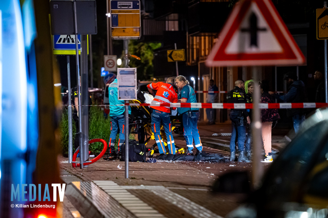 45-jarige Rotterdammer zwaargewond bij schietpartij voor café Tolhuislaan Rotterdam