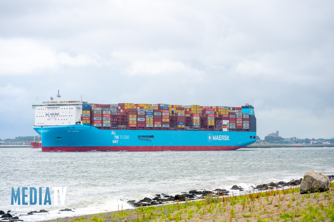 Maiden call op groene methanol varende Ane Maersk