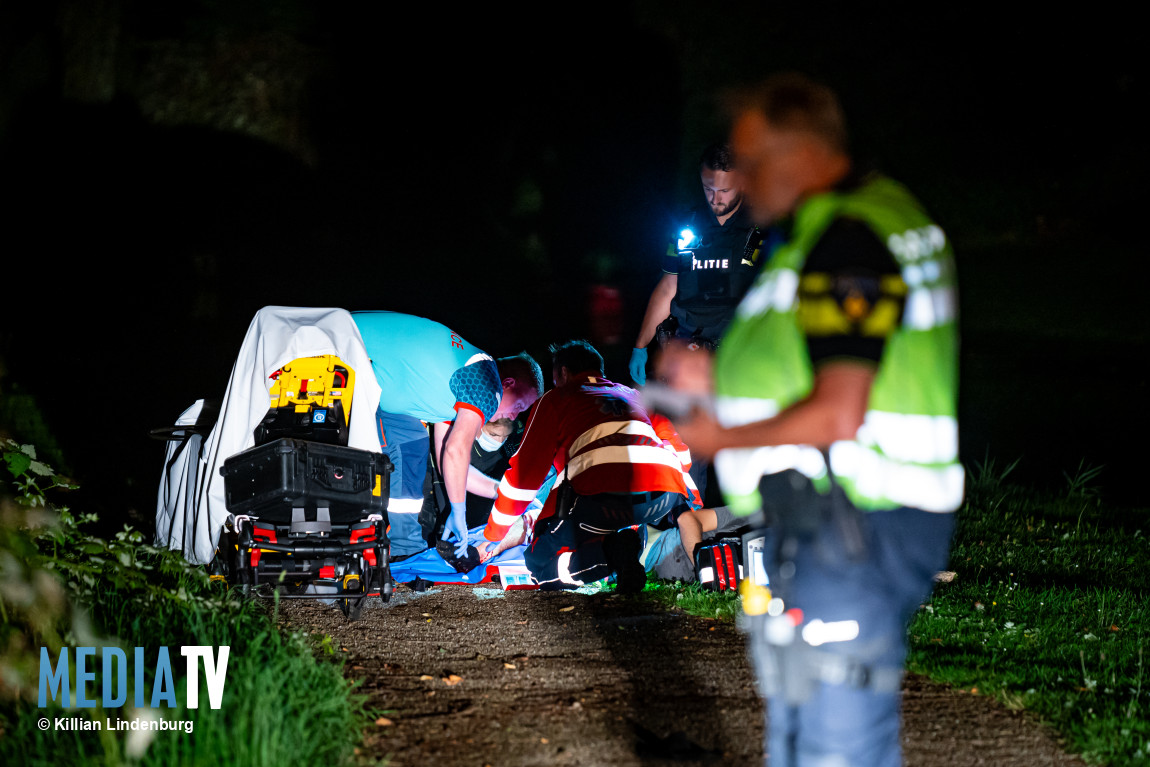 Man in been geschoten in park Engelenburg Rotterdam