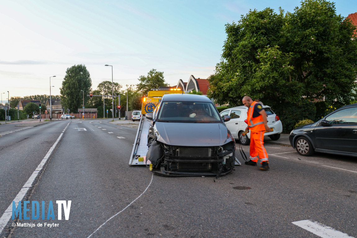 Automobilist aangehouden na aanrijding Terbregseweg Rotterdam