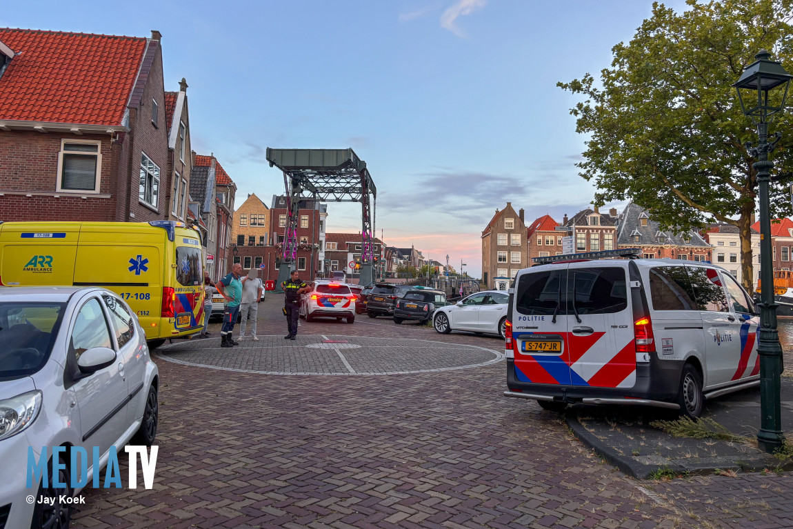 Automobilist aangehouden na aanrijding Marnixkade Maassluis