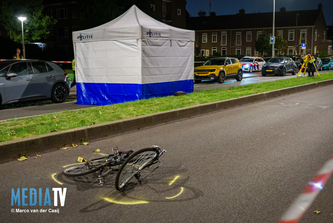 Fietser overleden bij aanrijding Warande Rotterdam, twee personen aangehouden