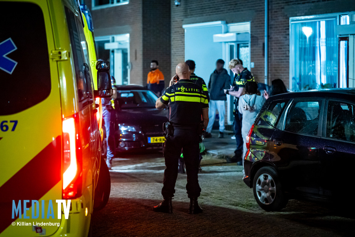 Jongere gewond na zware mishandeling Lenaert Vechelstraat in Brielle