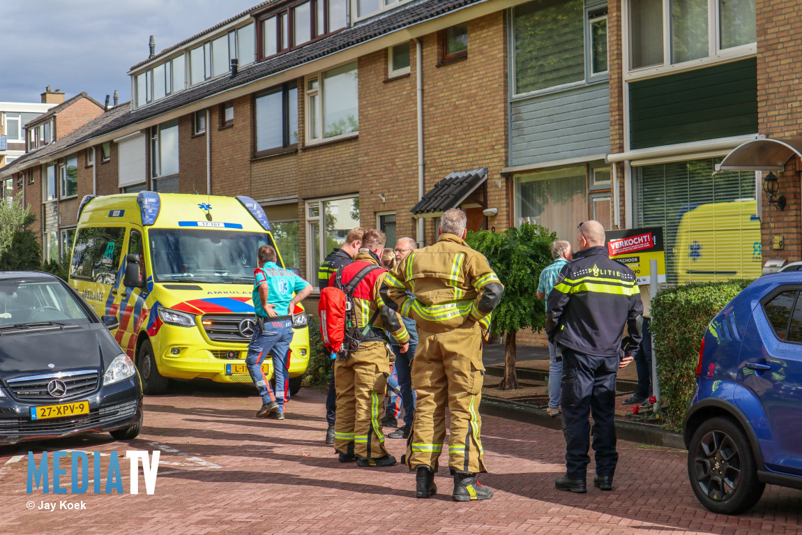 Schade na keukenbrand in woning Hobbemastraat Maassluis