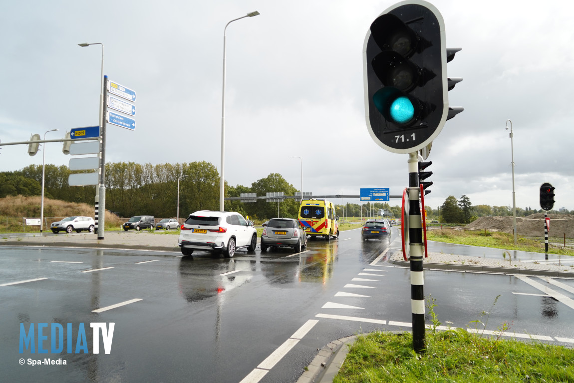 Lichtgewonde en schade na aanrijding N471 Berkel en Rodenrijs