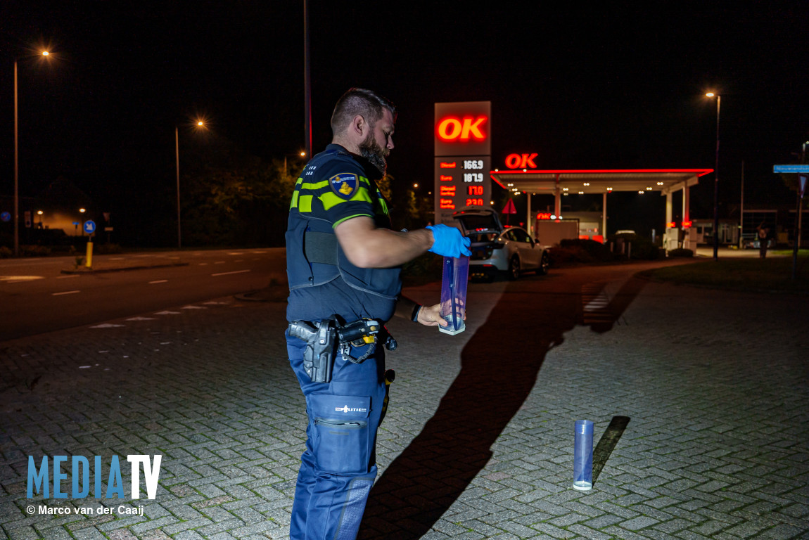 Overval op tankstation Dirk van Den Burgweg Hoek van Holland