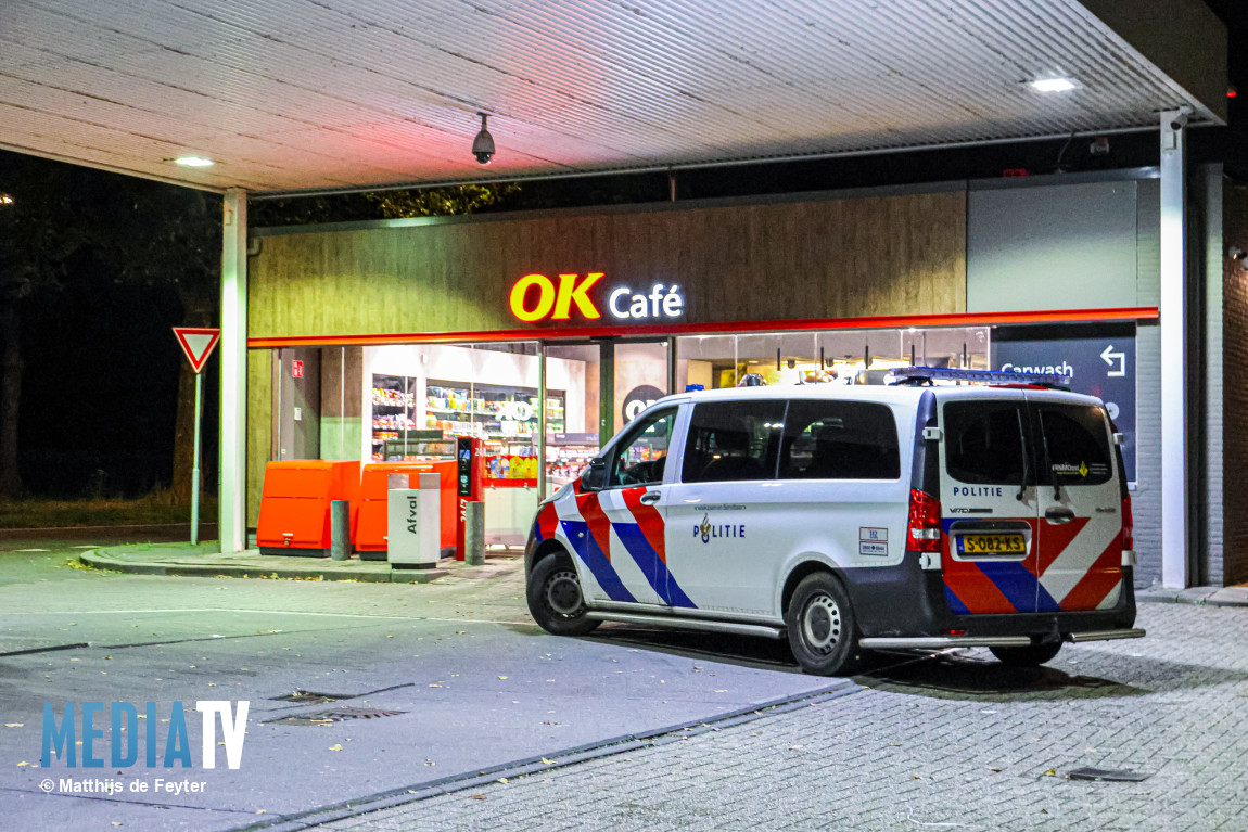 Personeel van tankstation met mes bedreigd bij overval Prins Alexanderlaan Rotterdam