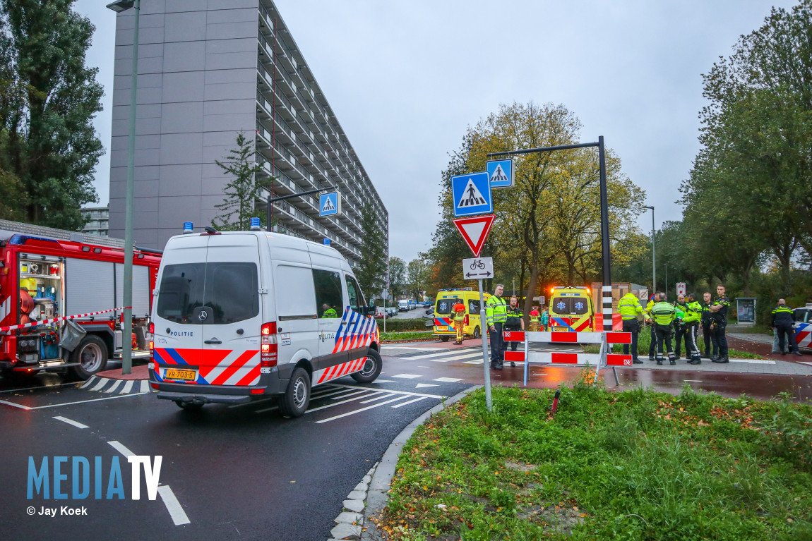 14-jarige jongen overleden na aanrijding met vrachtwagen Doctor Jan Schoutenlaan Maassluis