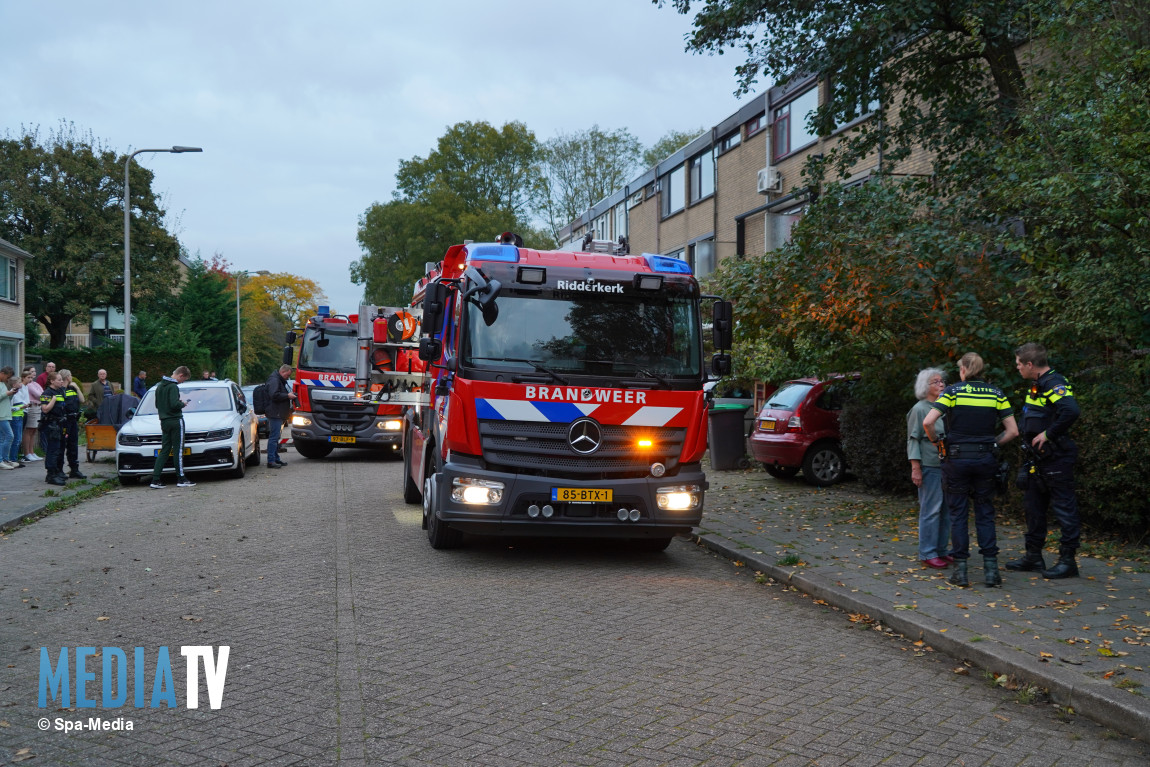 Brand in keuken snel geblust Seringenstraat Ridderkerk