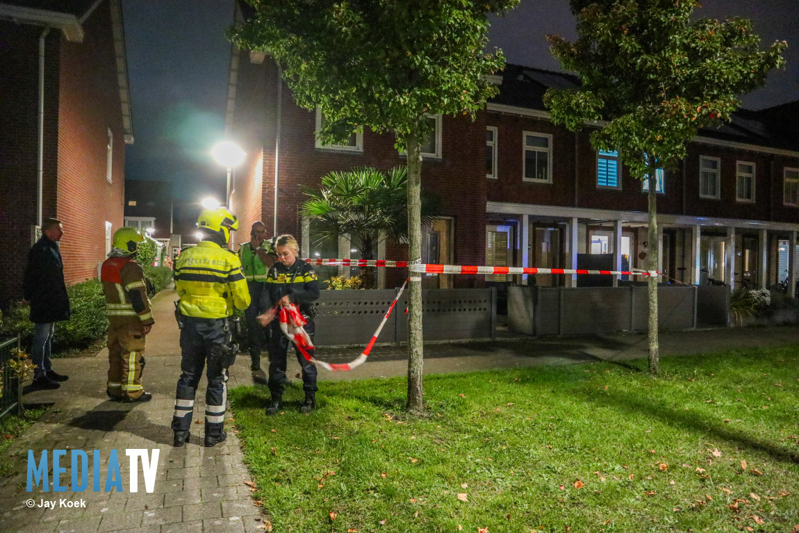 Opnieuw explosie bij woning van verdachte misdrijf Willem Weltevredenlaan Maassluis