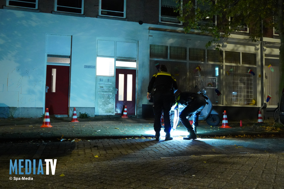 Onderzoek na explosie bij portiek Tollenstraat Rotterdam