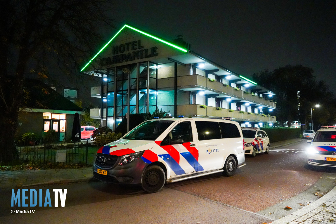 Zoekactie na overval op hotel-restaurant Campanile Hoofdweg Rotterdam