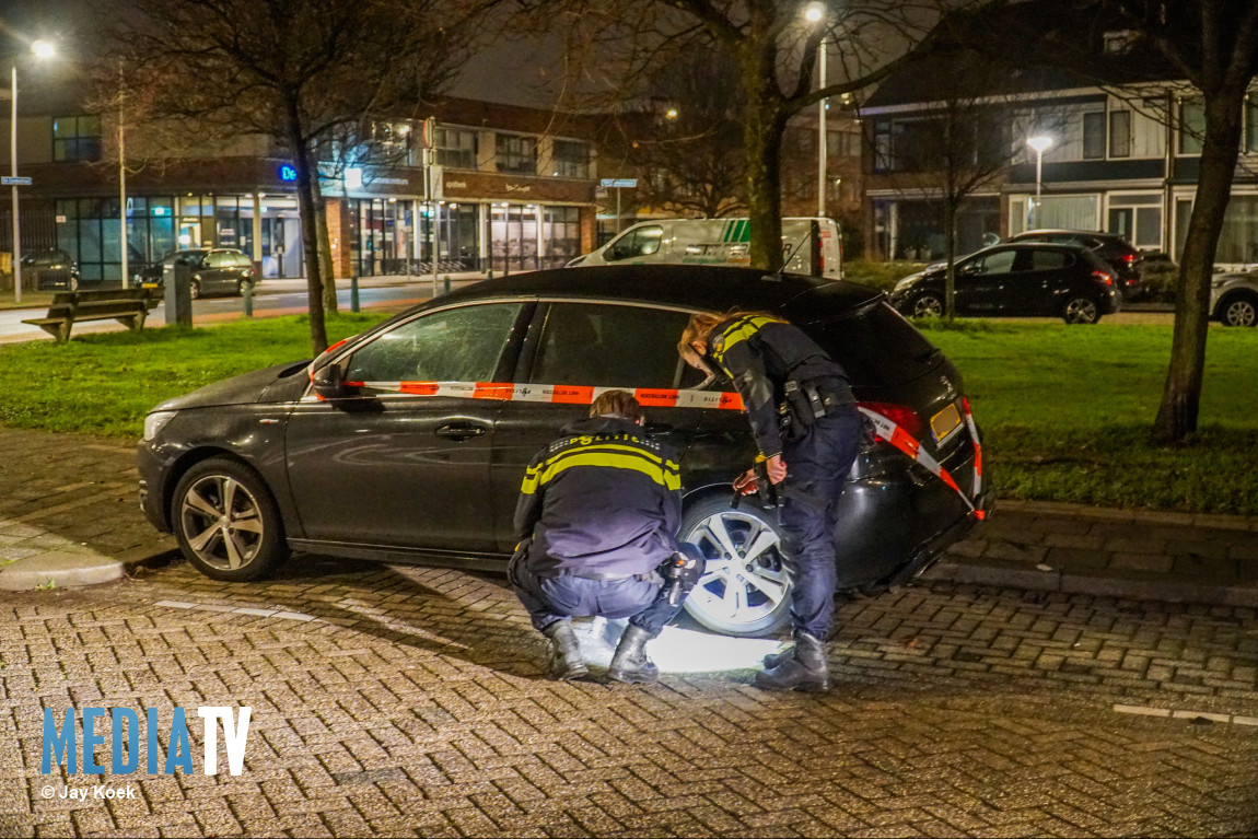 Explosie bij geparkeerde auto Mercatorweg Hoek van Holland