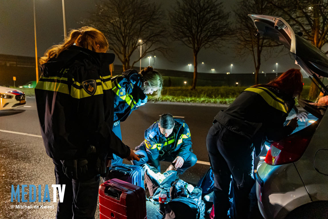 Man met boksbeugel en valse ID aangehouden bij controle Van Hoochstratenweg Rotterdam