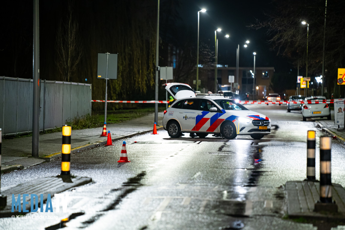 Meerdere hulzen aangetroffen op straat Herenoord Rotterdam