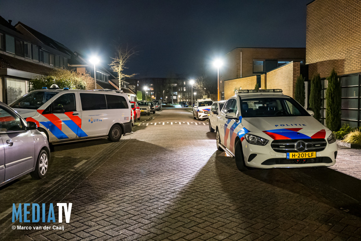 Drie mannen plegen gewapende woningoverval Frans Halslaan Bergschenhoek