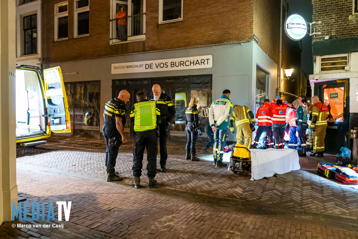 51-jarige man overleden na steekpartij, één aanhouding Hoogstraat Schiedam