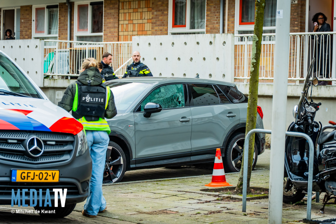 Twee verdachten aangehouden na schietpartij Melissantstraat Rotterdam