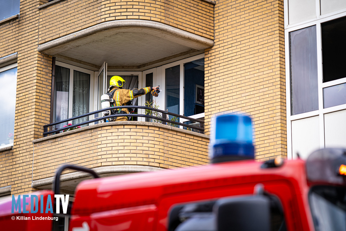 Vrouw en kind nagekeken na brand in slaapkamer Heer Kerstantstraat Rotterdam