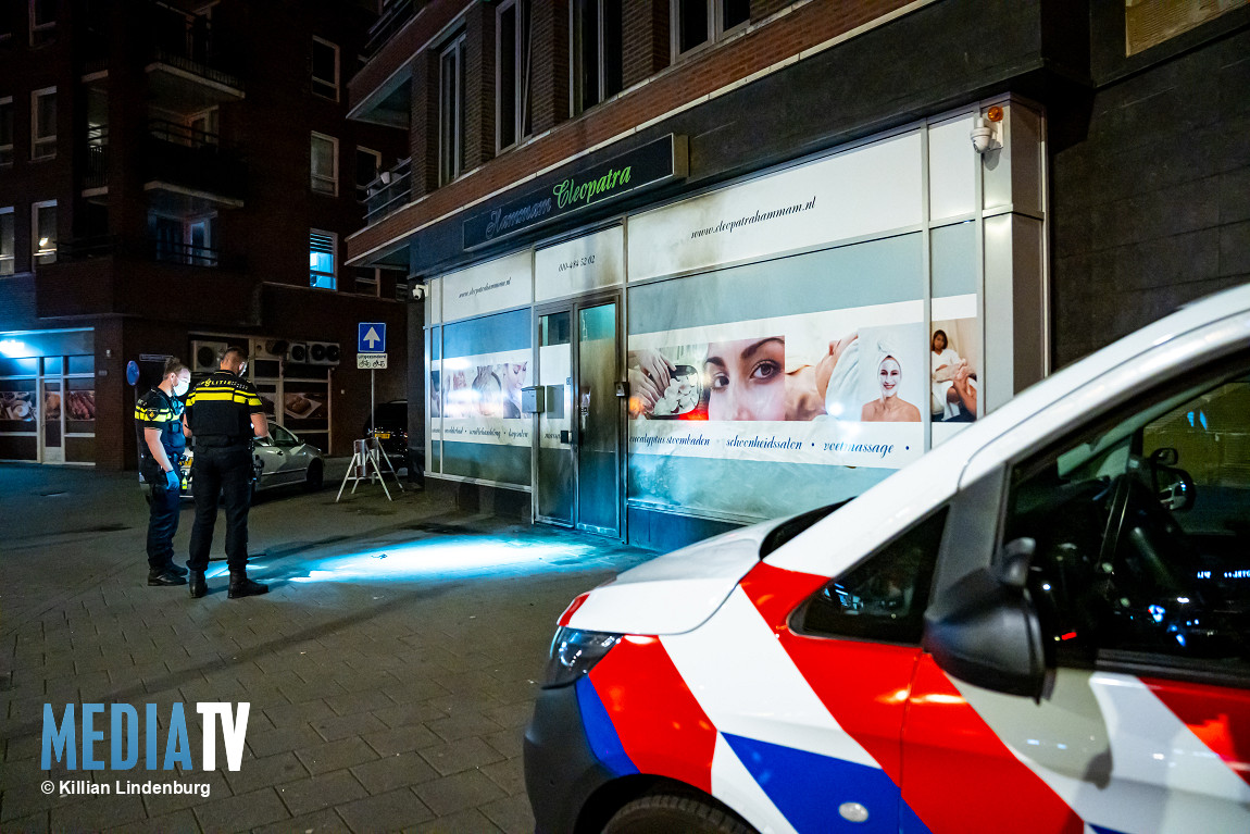 Opnieuw schade door explosie bij badhuis Slaghekstraat Rotterdam
