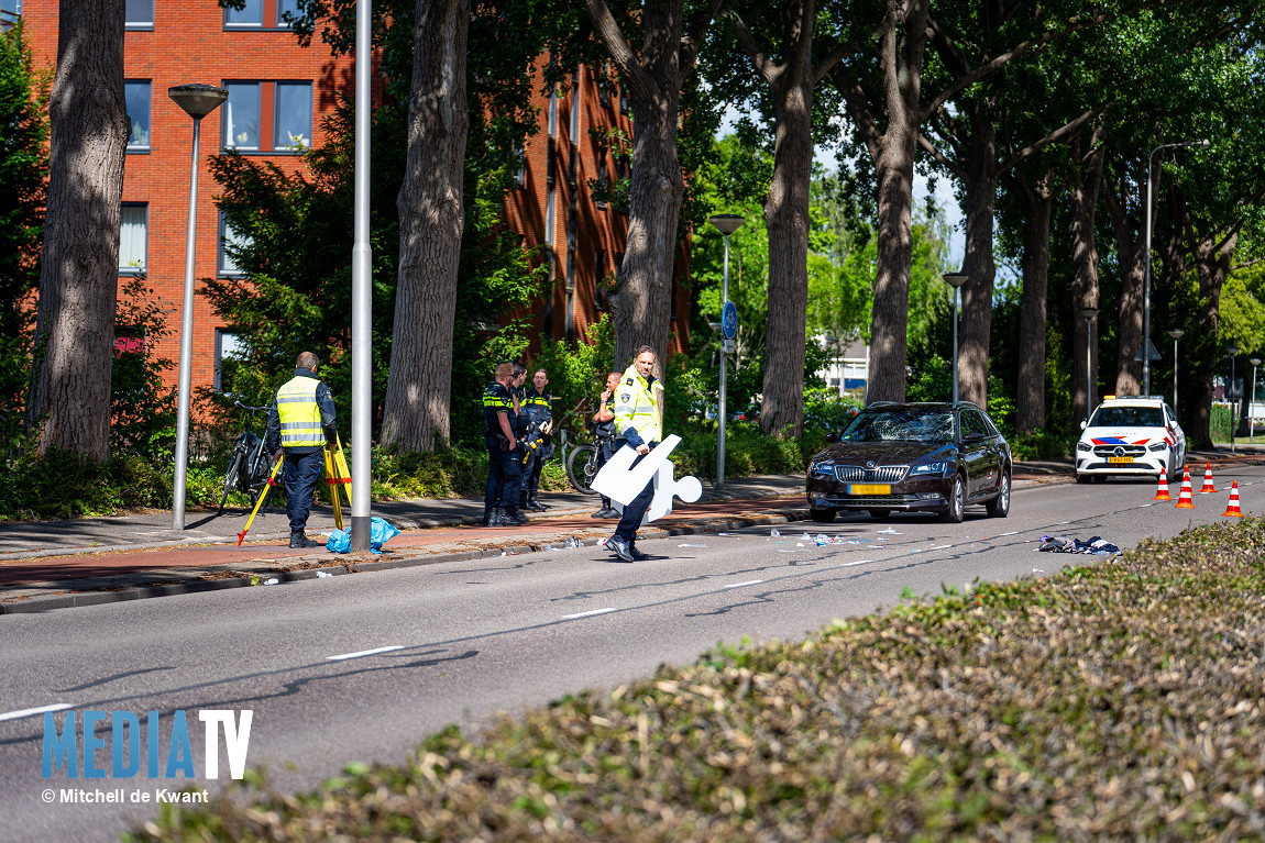 Fietser gereanimeerd na aanrijding met auto Groenendaal Krimpen aan den IJssel
