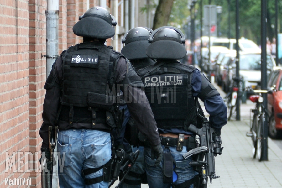 Vier terreurverdachten aangehouden in binnenstad Rotterdam-Centrum