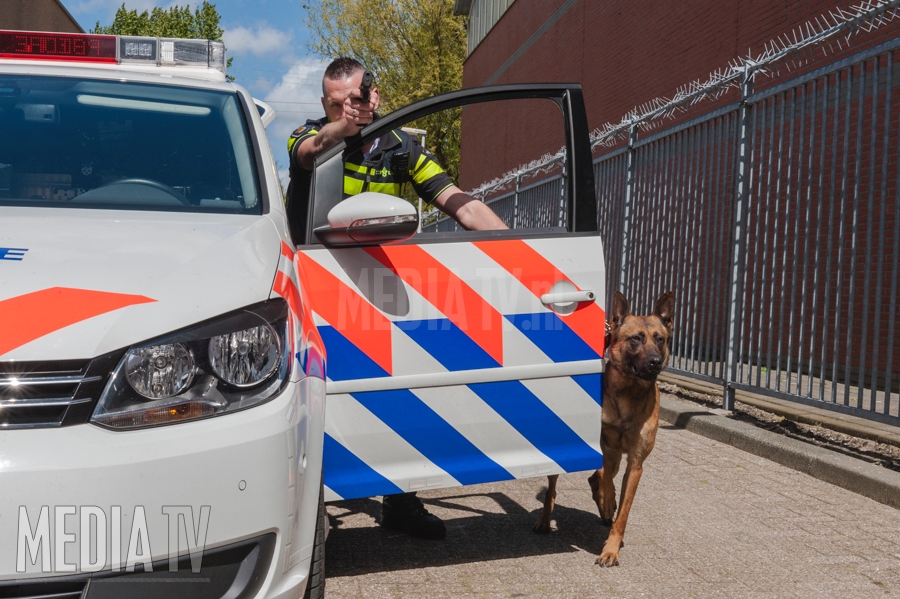 Waarschuwingsschoten en hond ingezet bij aanhouding Oldegaarde Rotterdam